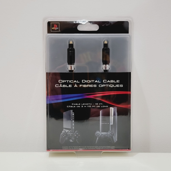 Official Sony Playstation digital optical cable - Picture 1 of 1